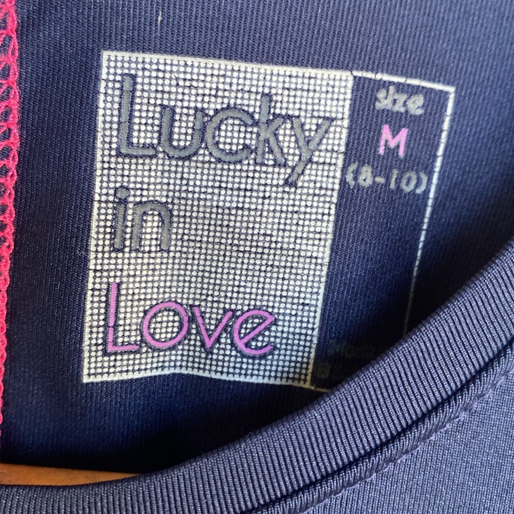 Lucky in Love Athena Deity LS Athletic Top M - Picture 4 of 10